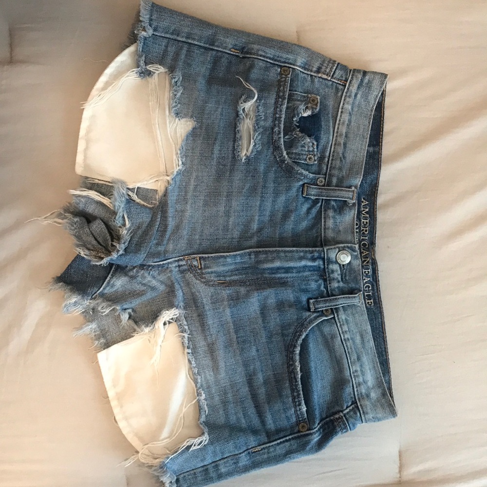 American Eagle vintage hi-rise festival shorts